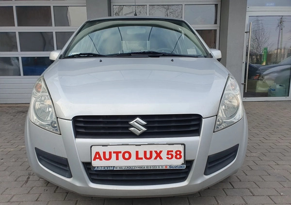 Suzuki Splash cena 16900 przebieg: 100045, rok produkcji 2008 z Warszawa małe 232
